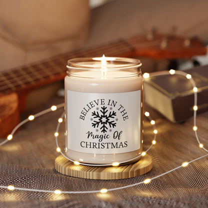 Christmas Scented Soy Candle, Custom candle