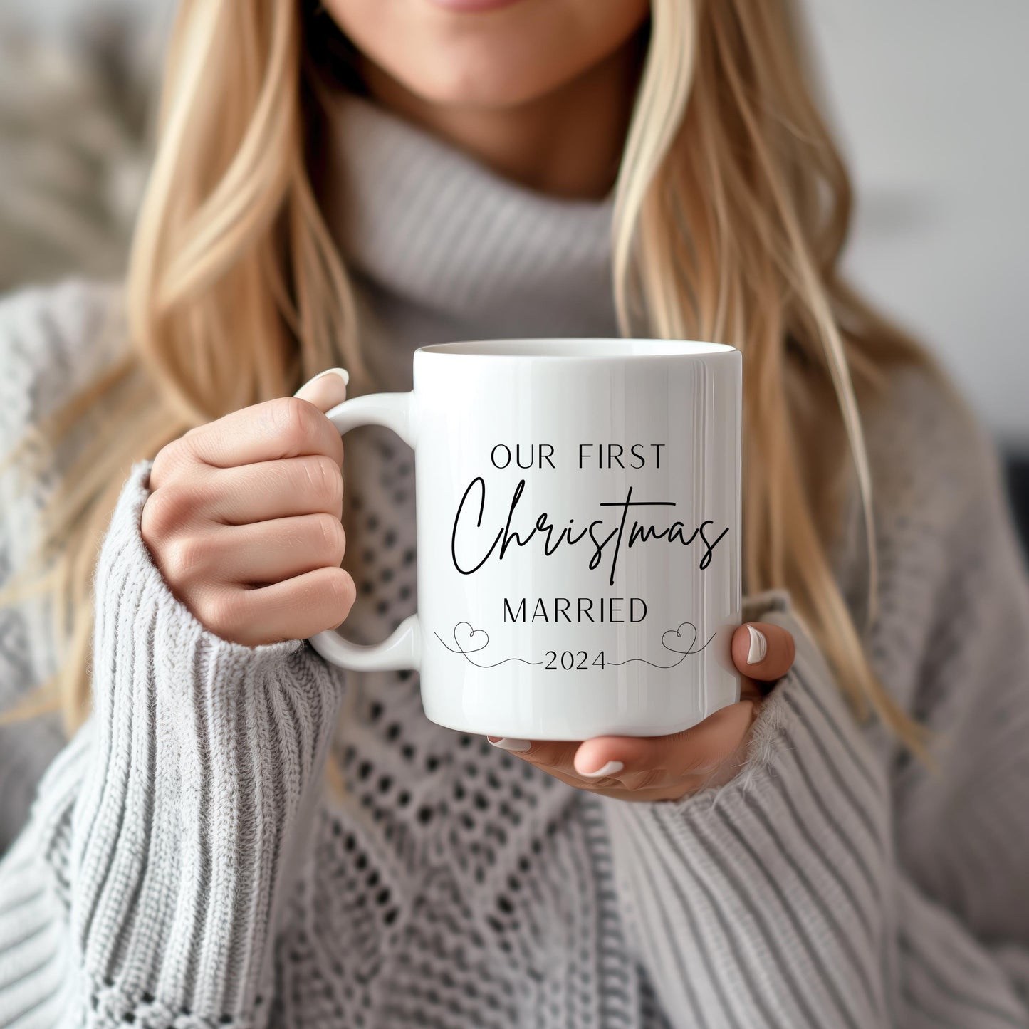 Our First Year Married Mug 2024